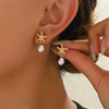 Boho Starfish Imitation Pearl Drop Earrings for Women Sea Star Dangle Earrings Summer Beach Party Jewelry Gift - Image 7