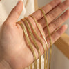 Stainless Steel Snake Chain Necklace in 2 mm to 5 mm Widths - Image 4