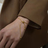 Korean Adjustable Stainless Steel Bracelet for Women Girl Men Design Gold Color Snake Chain Jewelry - Image 3