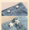 1/8set Tighten Waist Buckle Alloy Star Brooches Pins Clip Adjustable Snap Button Jeans Buttons Detachable Clothing Accessories - Image 6