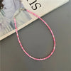 Tiny Colorful Seed Bead Choker Necklace - Image 32