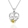 High End Geometric Design Love Cube Zircon Necklace with Removable Round Zircon Jewelry Elegant Daily Accessories - Image 38