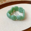 Wide Acrylic Cuff Bracelet with Irregular Geometric Design - Image 21