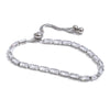 Bling Cubic Zirconia Adjustable Pulled Out Bracelet Bangle Shiny Pvd Wrist Jewelry Women Gift - Image 11