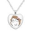 Rage Comic Necklace Derp Face Trollface Funny Meme Cartoon Glass Heart Shape Pendant Chain Necklace Charm Jewelry Collect Gift - Image 23