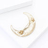 Beautiful Enamel Moon Brooches For Women Unisex 2-color Crescent-moon Party Casual Brooch Pins Gifts - Image 4