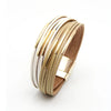 Multi-layer Braided Leather Bracelet Women's Bracelet Accessories Bracelets Bangle Couple Jewelry - Image 7