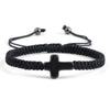 Stone Crucifix Braided Bracelet Adjustable Rope Handmade Bracelets Bangles Charm Cross Men Women Jewelry Gifts - Image 9