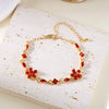 Elegant Crystal Flowers Bracelet For Women Y2K Sweet Moon Cherry Blossom Bow Zircon Bracelets Jewelry Gift - Image 17