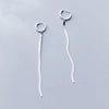 316L Stainless Steel Long Tassel Earrings For Women Elegant Simple Gold Color Drop Earring Stylish Jewelry Personality Gift - Image 13
