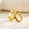 Plain Band Couple Ring For Women Men Stainless Steel Width Flat Band Rings Minimalist Classic Promise Ring Wedding Jewelry Gift - Image 2