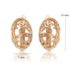 Gold Plated Zircon Hoop Earrings for Women Jewelry XP - Image 13