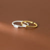 Silver Square Zircon Adjustable Rings For Women Engagement Jewelry Jewellery Argent - Image 4