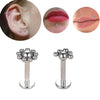 Titanium Labret Stud Spherical Cartilage Tragus Pircing Earrings Lip Ring Lip Stud Helix Piercing Jewelry - Image 4