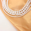 Pearl-Style Choker Necklace with Layered Bead Details - Image 21