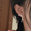 Silver Vintage Earrings For Women Simple Knot Bow Earring Jewelry Prevent Allergy Party Accessories - Image 4
