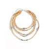 Exaggerated Jewelry Sets Women Color Block Multi Layer Stackable Necklaces Bracelets Elegant Banquet Jewelry Accessories - Image 8