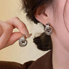 Gold SIlver Color Knot Hoop Earring For Women Shiny Plating Earring Stud Cute Daily Wear Jewelry Gift - Image 9