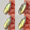 Pink Labradorite Pendant Irregular Shape Bead Stone Purple Necklace for Men Women - Image 32
