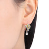 Silver Cute Bee Daisy Earrings Design Dainty Ear Loops for Women Party Birthday Gifts Jewelry - Image 5
