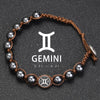 Hand Knitted 12 Zodiac Bracelets Hematite Stainless Steel Leo Libra Bracelet Couples Friendship Gifts Bracelets Jewelry - Image 10