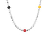 Silver Necklace Simple Personality Charm Choker Birthday Gift for Women Jewelry Accessories - Image 2