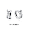 Heart and Hoop Earrings with Cubic Zirconia in Many Styles - Image 45