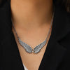 Alloy Angel Wing Choker Necklace with 48 cm Chain and 4.5 cm Extension - Image 9