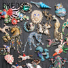Skeds Women Crystal Brooches Large Size Animal Pin for Clothes Sweater Coat Elegant Lady Jewelry Accessories Good Gift - Image 1