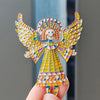 Creative Retro Enamel Angel Girl Brooches For Women Unisex Colorful Lucky Girls Brooch Clothing Backpack Pins Badge Jewelry Gift - Image 1