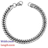 Stainless Steel Couple Men/Woman Bracelets Curb Cuban Link Chains On Hand Rock Bracelet Wrist Jewelry Gifts - Image 15