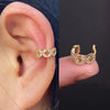 1PC CZ Multi-Layer Clips Earrings for Women Minimalist Leaf Cartilage Earings Ear Cuff Fake Piercing Clip on Ear Jewelry - Image 16
