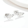 Creative Stainless Steel Yes And No Letter Stud Earrings for Women Jewelry Friendship Gift - Image 9