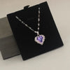 Heart Stainless Steel Zirconia Necklaces For Women Girls Love Gold Color Metal Necklace Party Birthday Daily Jewelry - Image 25
