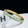 Enamel Chinese Cloisonne Bracelet Traditional Chinese Peony Filigree Flower Bangle Ethnic Vintage Women's Hand Bracelet - Image 17