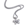 NiNice Necklaces for Women Stainless Steel Zirconia Flower Shaped Pendant Bracelet Earring Set Simple Gift - Image 8