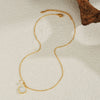 Shell Imitation Pearl Necklace Earring Ring Jewerly Set for Women Girl Stainless Steel Valentine's Day Gift - Image 6