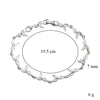 XP Jewelry Zircon Bracelet For Women Jewelry White Gold Plated Eco Friendly - Image 10