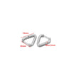 10pcs Gold Plated Geometric Shaped Hoop Earrings Stainless Steel Women Jewelry Men Square Earring Punk Gifts Bulk - Image 11