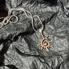 Creative Sun Flame Pendant Necklace Punk Hip Hop Retro Hipster Men's Hollowed Out Stainless Steel Necklace Jewelry Gift - Image 6