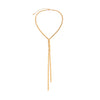 Long Flexible Flat Chain Necklace in Multiple Finishes - Image 18