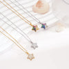 Bling Zircon Star Pendant Necklaces for Women Girls Stainless Steel Chain Cute Star Jewelry Gifts for Friends Lover - Image 4