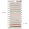 12-Piece Multicolor Resin Bead Bracelet Set with Adjustable Rope Design - Image 7