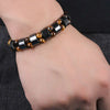 Selling Men's Tiger Eye Stone Bracelet Men's Bead Black Stone Elastic Bracelet - Image 5