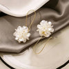 DIY Design Petal Ball Pearl Earrings For Women, Ornament For Travel Party Banquet Holiday Outfit - Image 5