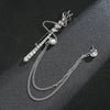 Crown Chain Brooch Vintage Tassel Crystal Brooch Temperament Rhinestone Lapel For Women Dress Mens Shirt Suit Set Collar Jewelry - Image 8