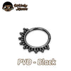 Nose Daith Tragus Ear Piercing Beads Segment Hinged Nose Clickers 8mm/10mm 16G Cartilage Nose Ring Body Jewelry Anodizing - Image 9