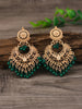 Retro Bohemian ethnic style earrings, exaggerated temperament, hollowed out love earrings, long bell, Indian accessories - Image 8