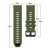 QuickFit 26mm 22mm Fenix8 Band For Garmin Fenix E 8 7 7X 6 6X 5 5X/Epix Pro 47mm 51mm/Enduro 3 Two-Tone Silicone Strap Bracelet - Image 6