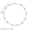 Micro Paved Cubic Zirconia CZ Geometric Star Northstar Charm Tennis Chain Choker Necklace Women Jewelry Gift - Image 7